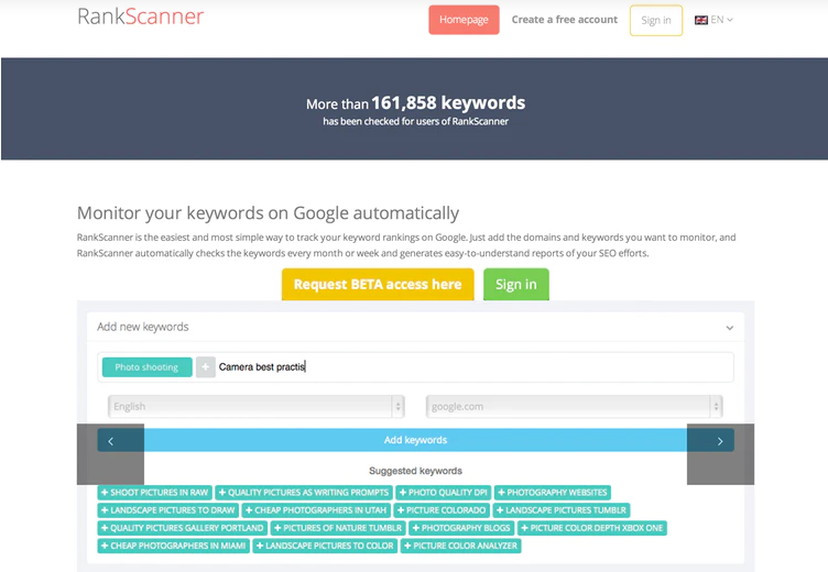 rankscanner