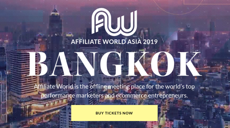Affiliate World Asia 2019