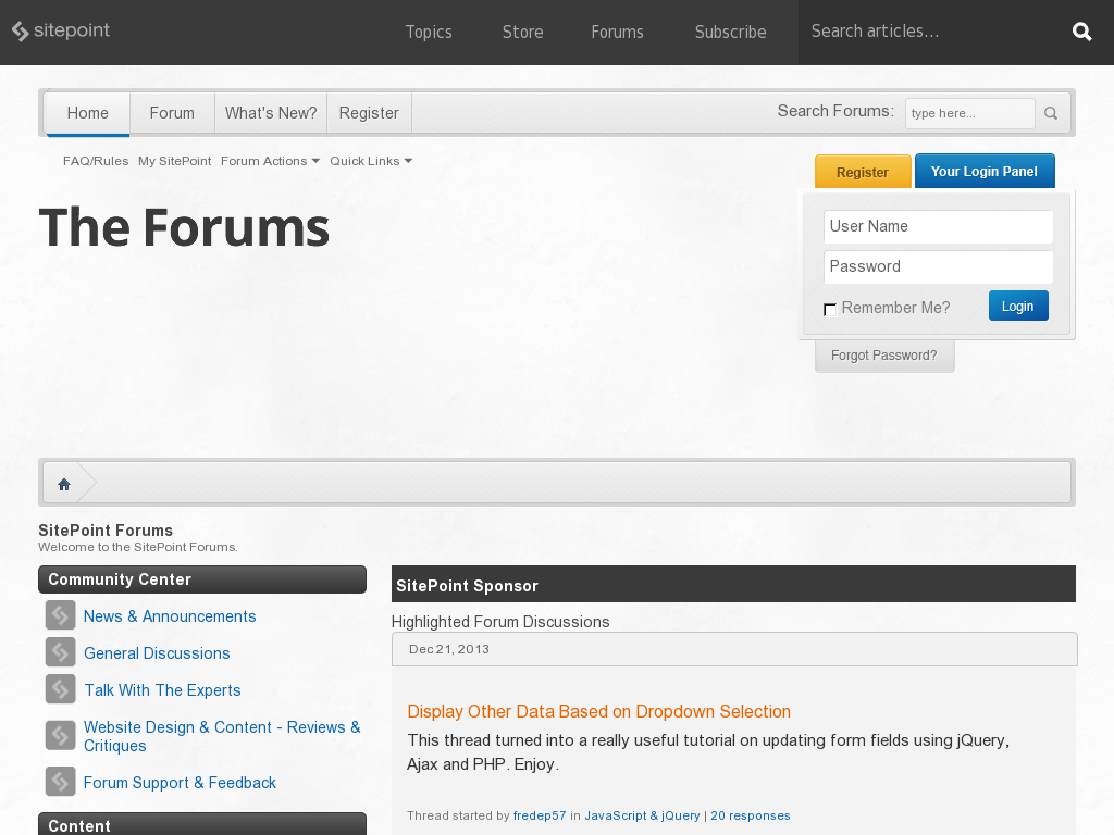 SitePoint Forum 2020 for affiliates