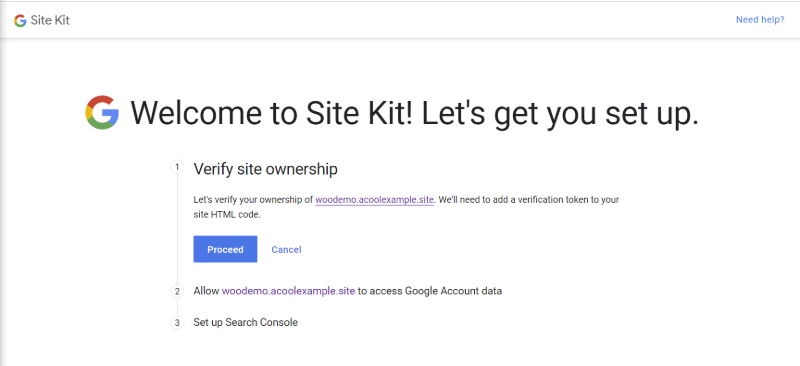 Google Site Kit Guide