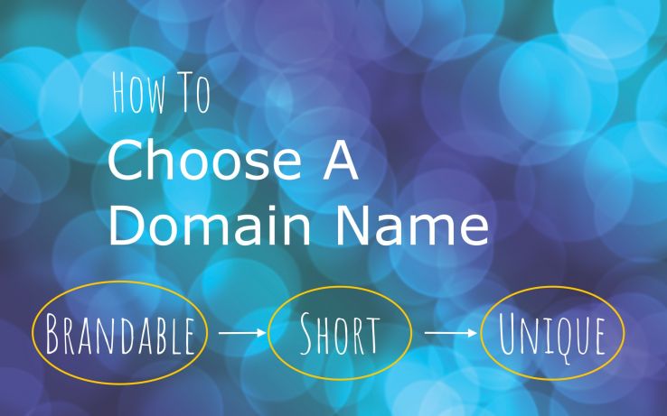 How to choose domain name?