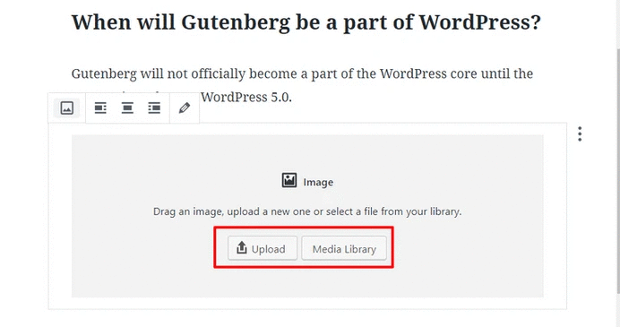 Wordpress gutenberg
