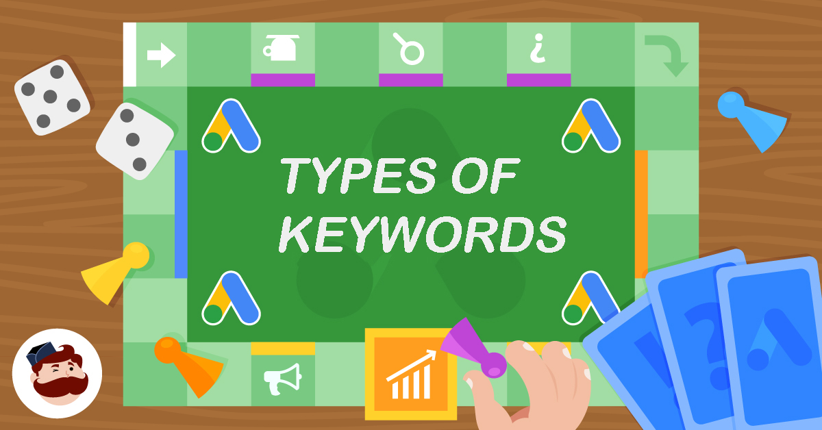 Different types of keywords for progressive business