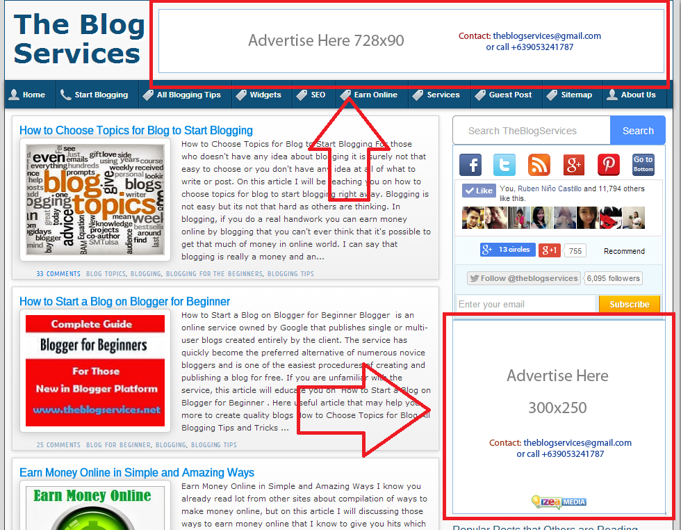making money in blogging through sponsered content