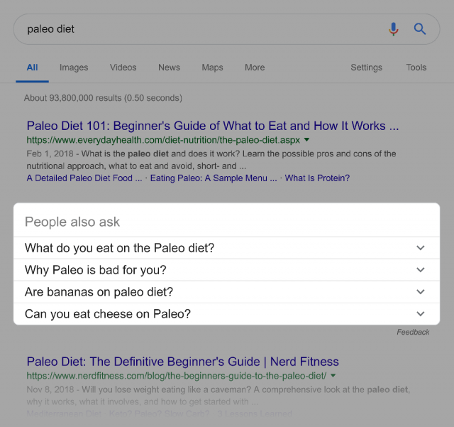 Google FAQs