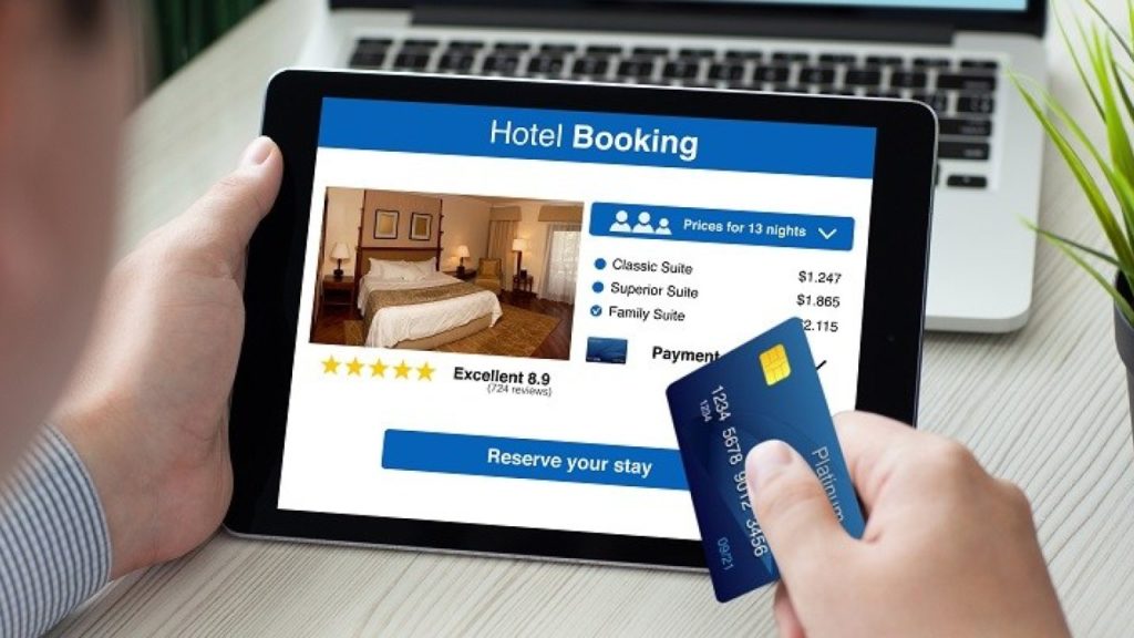 Book hotels online