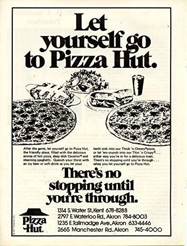 pizza hut advertisement