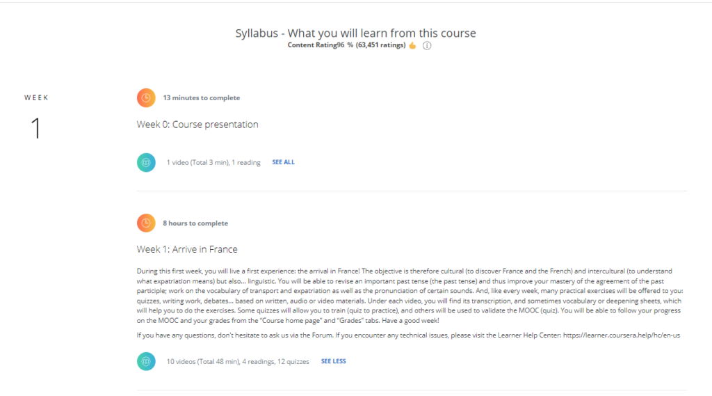 coursera e learning