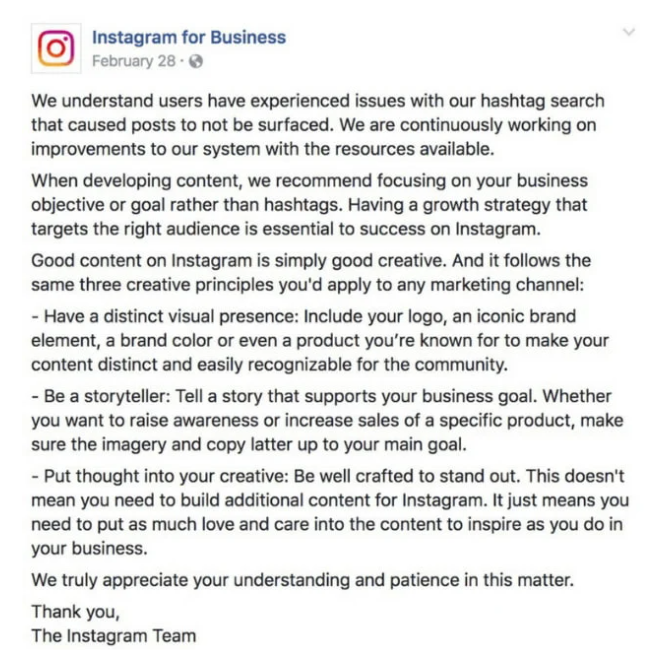 instagram guidelines