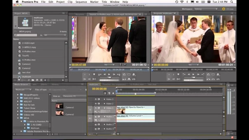 Premiere Pro Video Editing Software