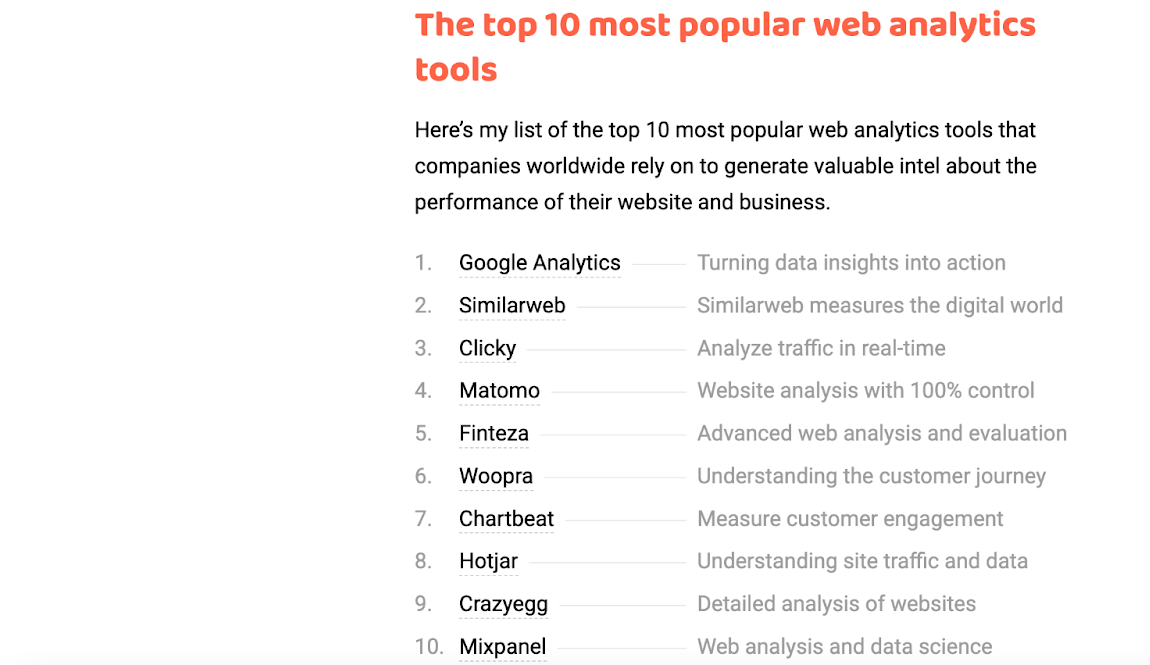 web optimization tool