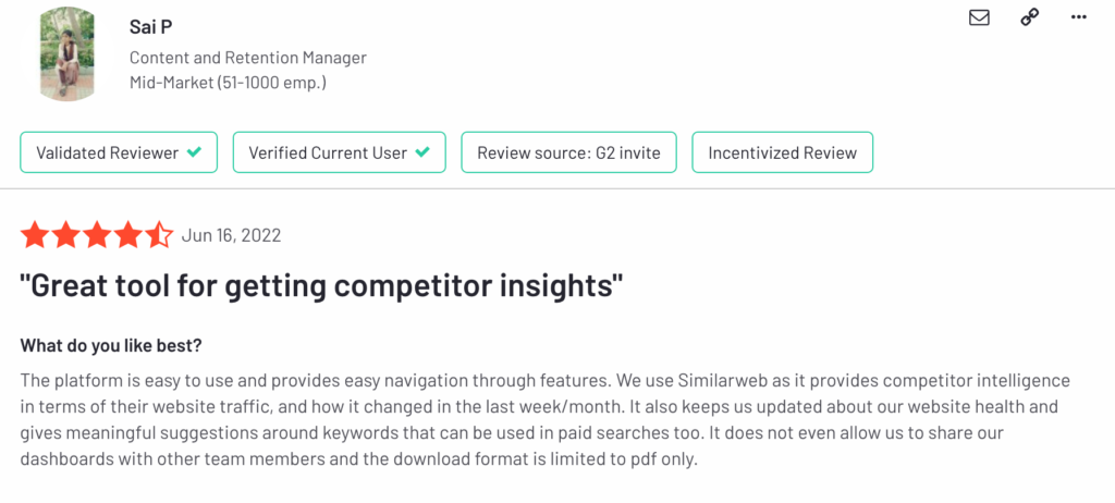 SimilarWeb analytics tools