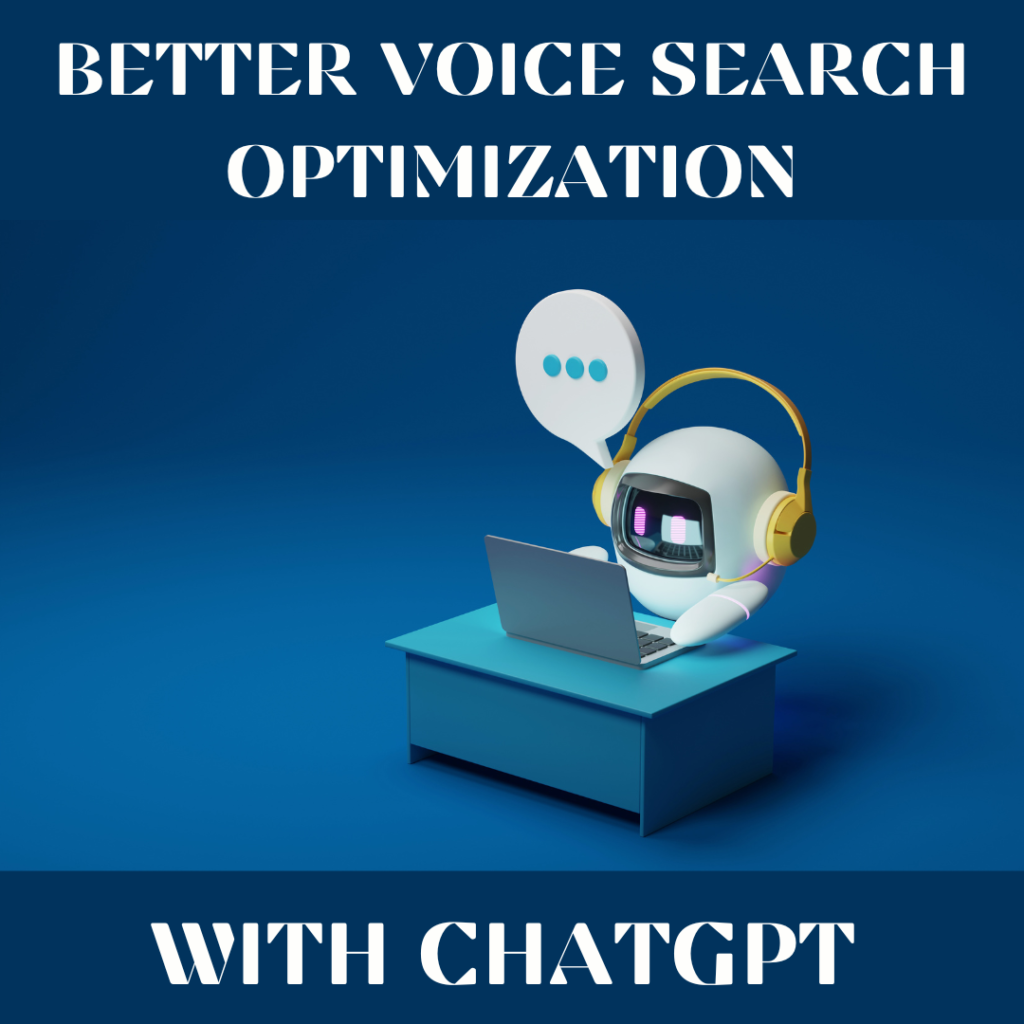 Better voice seo with chatgpt
