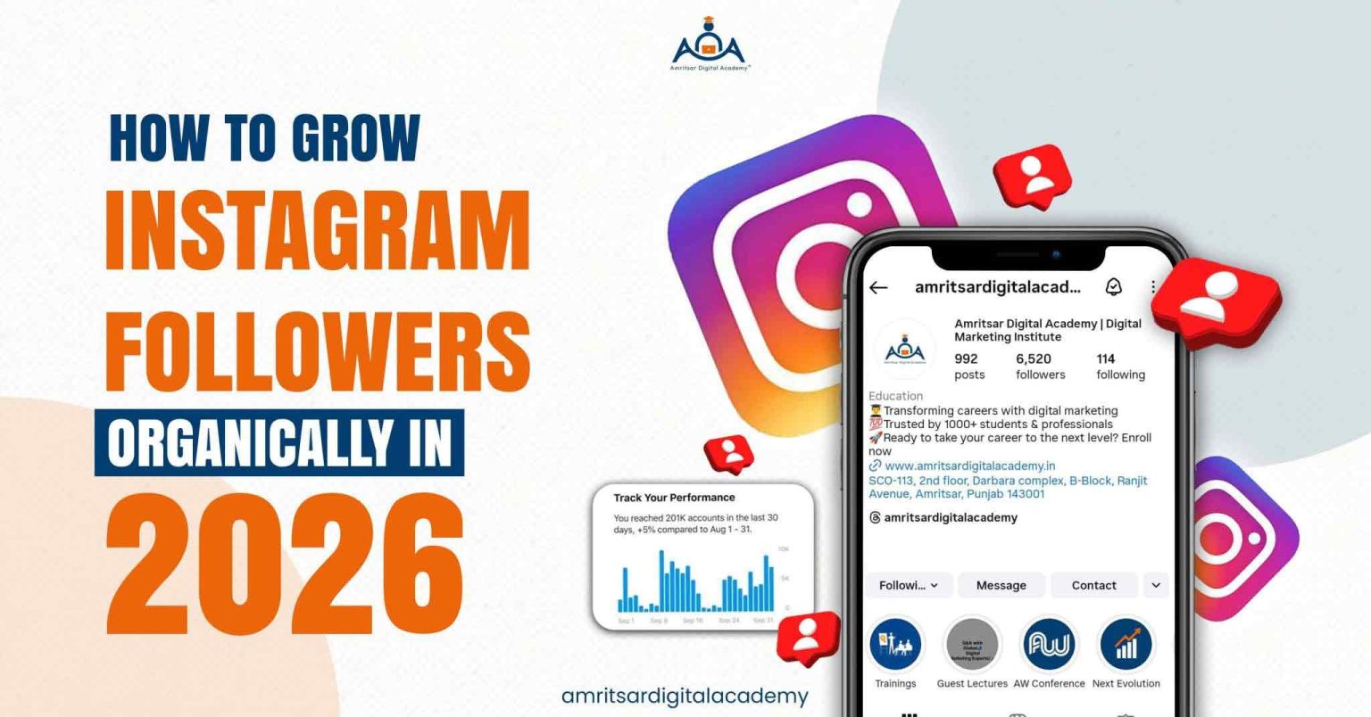 How to Grow Instagram Followers Organically in 2026?