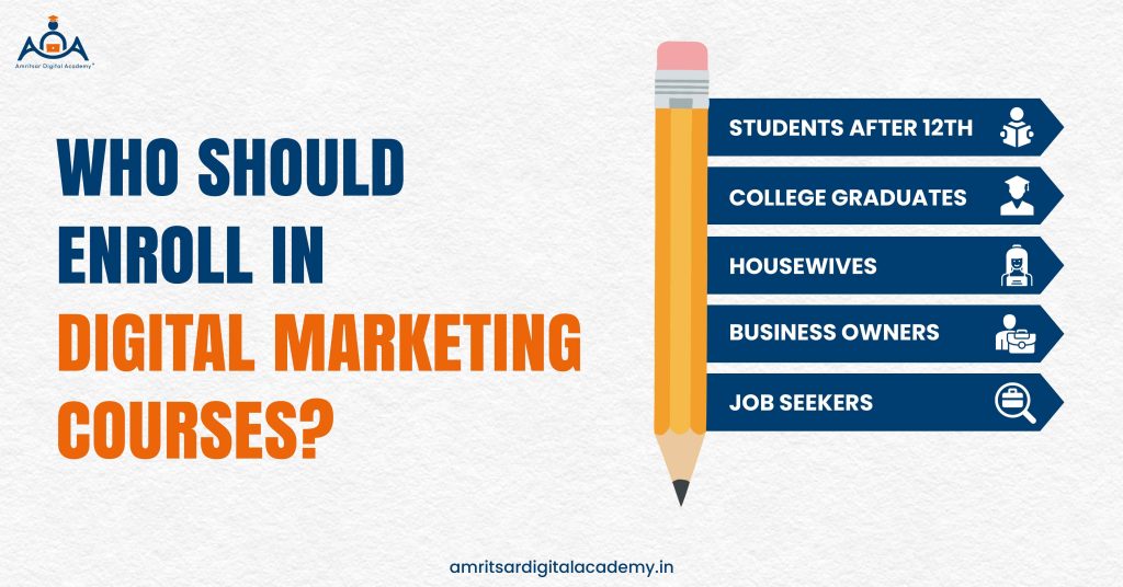 Who Should Enroll in Digital Marketing Courses