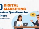 digital marketing interview questions and answers for freshers