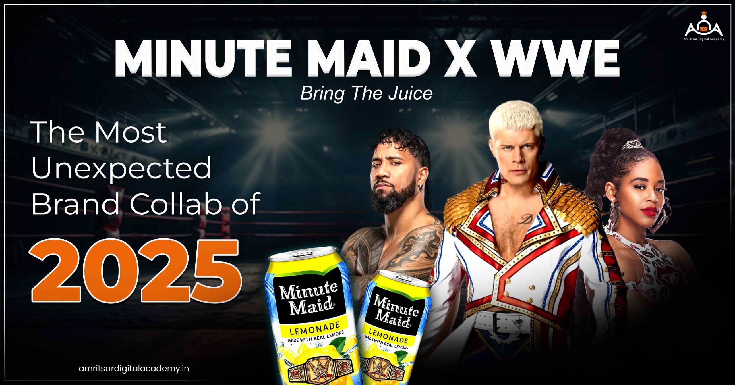 Minute Maid and WWE brand collaboration