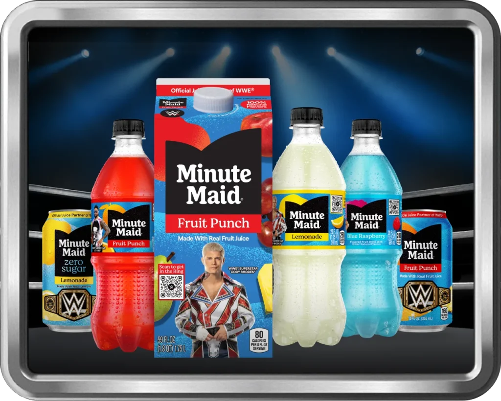 Minute Maid and WWE