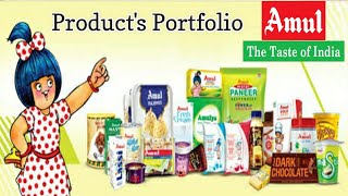 Amul product Portfolio